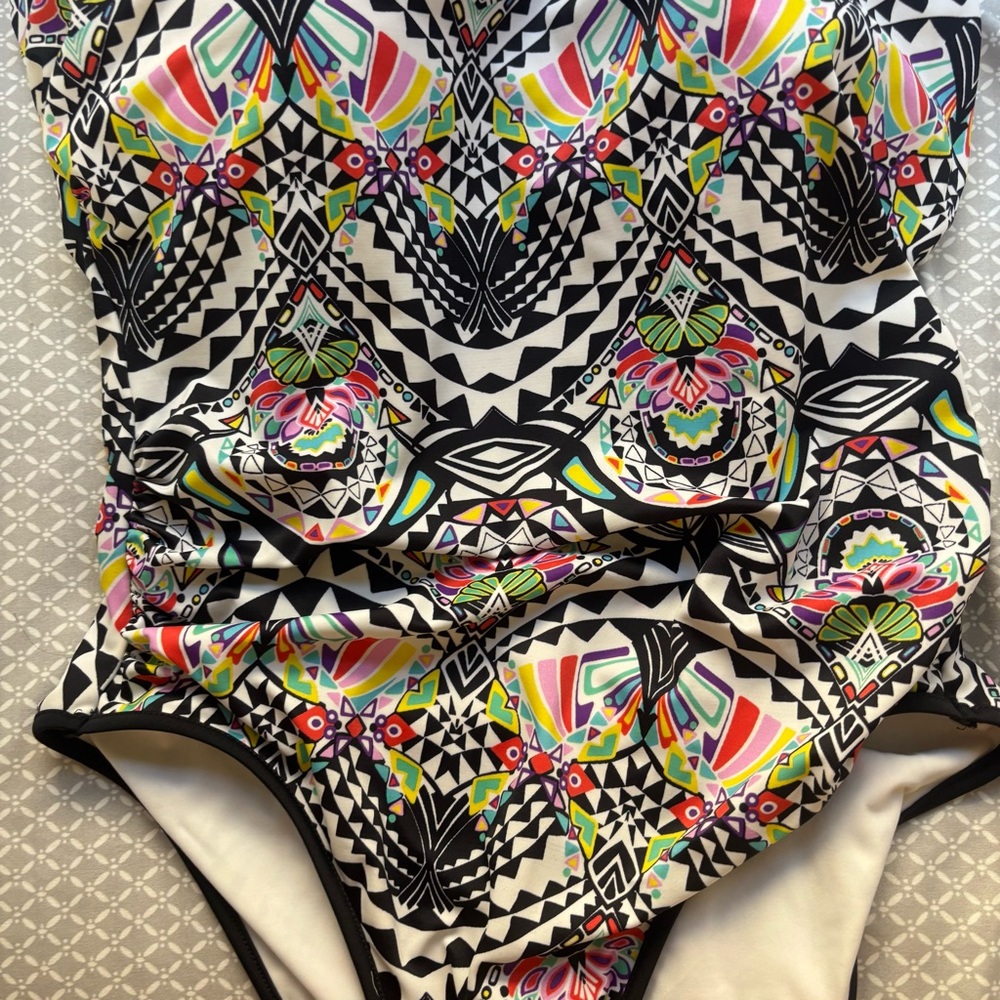 Freya Multicolor Patterned One Piece Swimsuit - image 6